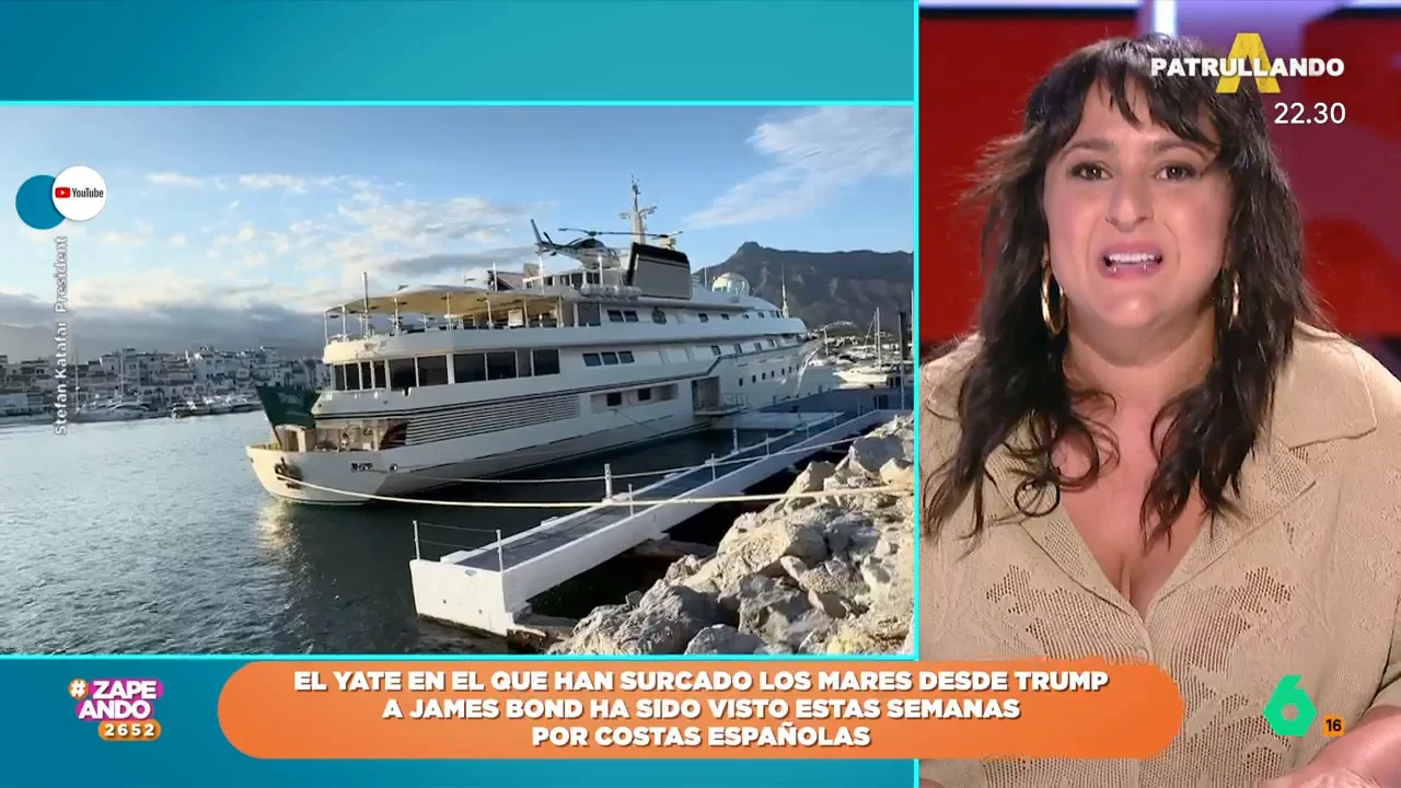 La actriz, Pepa Rus cuenta en Zapeando la historia del yate más famoso del mundo: "Este yate en los años 80 salía más en el HOLA que la Preysler"