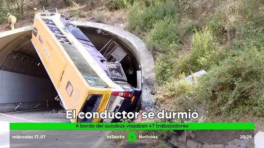 conductor se durmió conductor se durmió