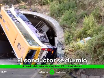 conductor se durmió