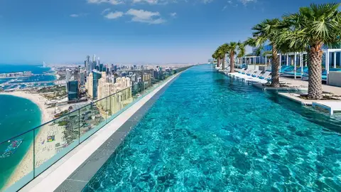 Address Beach Resort. Piscina infinita Address Beach Resort. Piscina infinita