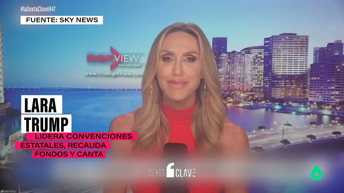 Lara Trump, la nuera del expresidente que lidera la campaña mientras Melania e Ivanka quedan en segundo plano Lara Trump, la nuera del expresidente que lidera la campaña mientras Melania e Ivanka quedan en segundo plano