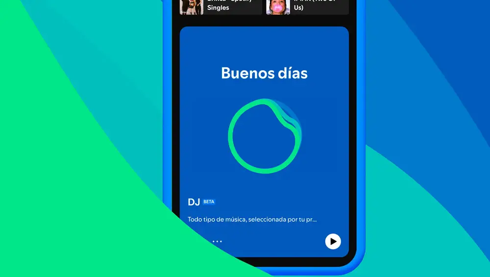 El saludo del nuevo DJ El saludo del nuevo DJ