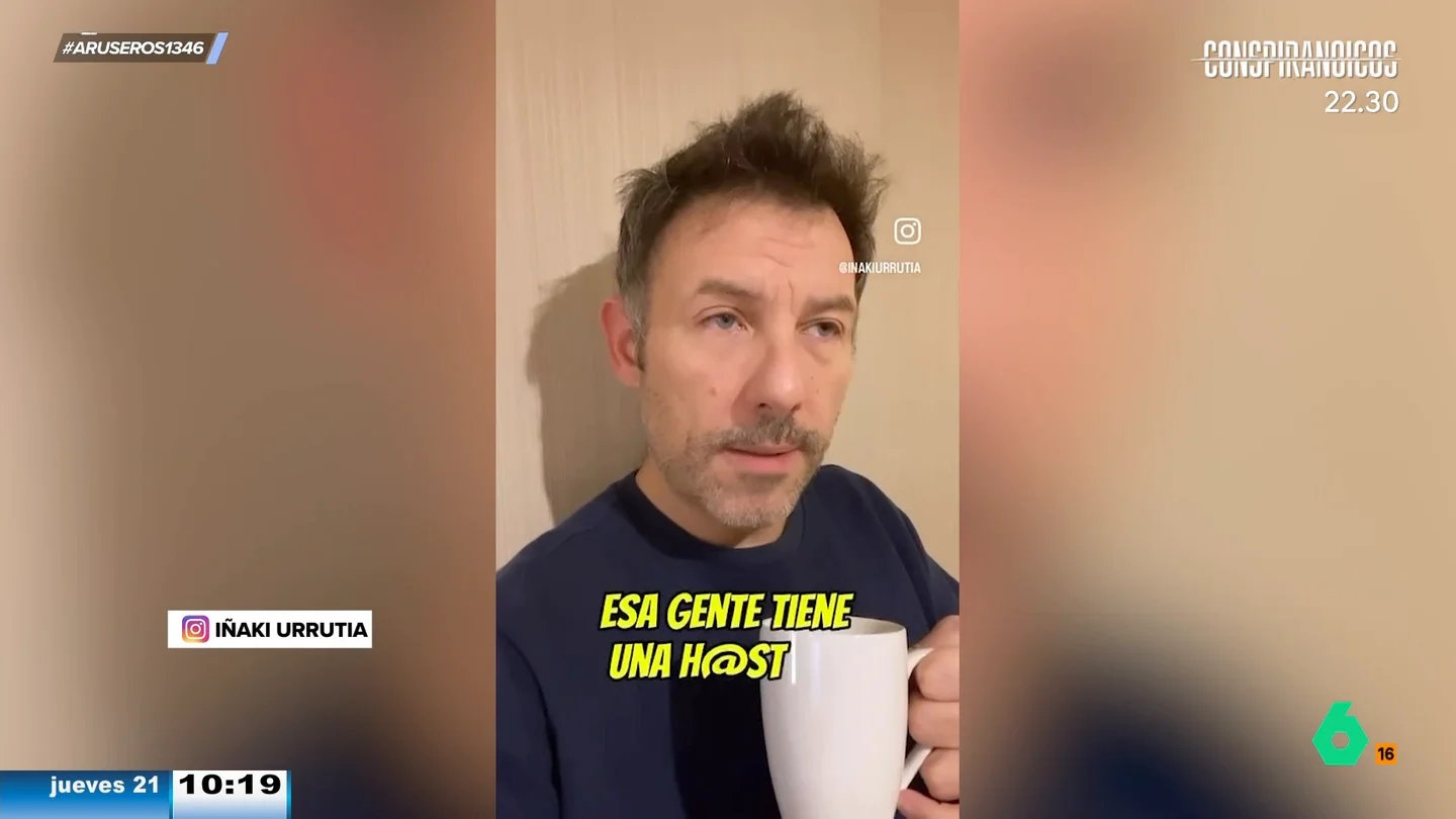 Iñaki Urrutia, a los que se pone en la puerta del Metro: "No dejan ni salir ni entrar, tienen una hostia..." Iñaki Urrutia, a los que se pone en la puerta del Metro: "No dejan ni salir ni entrar, tienen una hostia..."