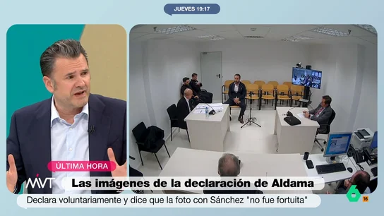 Iñaki López, sobre el 'caso Delcy': "¿No es raro que se haga una reunión a tan alto nivel para una mujer que tenía prohibido entrar a la UE?" Víctor de Aldama, durante su declaración en la Audiencia Nacional, ha contado que se se había organizado una cena con la vicepresidenta de Venezuela junto con varios ministros y el presidente del Gobierno, Pedro Sánchez.
