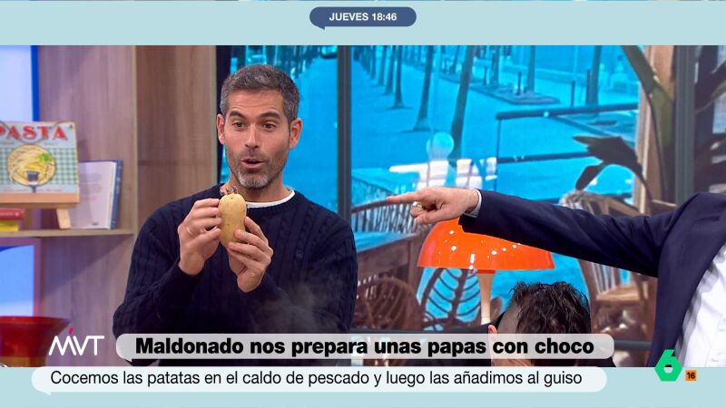 Pablo Ojeda explica por qué debemos tirar las patatas con tallo