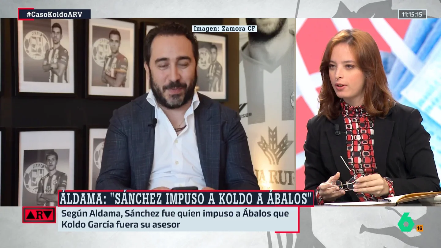 Elizabeth Duval, sobre la declaración de Aldama por el caso Koldo: "Es como una película cutre de espías" Elizabeth Duval, sobre la declaración de Aldama por el caso Koldo: "Es como una película cutre de espías"