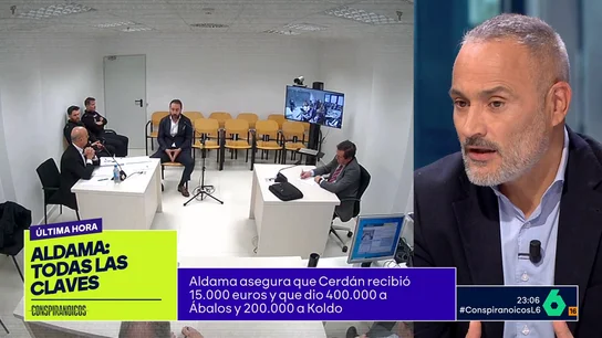 Santiago Martínez-Vares, sobre la declaración de Aldama: "Cuando estás muerto, ya no te pueden volver a matar" Santiago Martínez-Vares, sobre la declaración de Aldama: "Cuando estás muerto, ya no te pueden volver a matar"