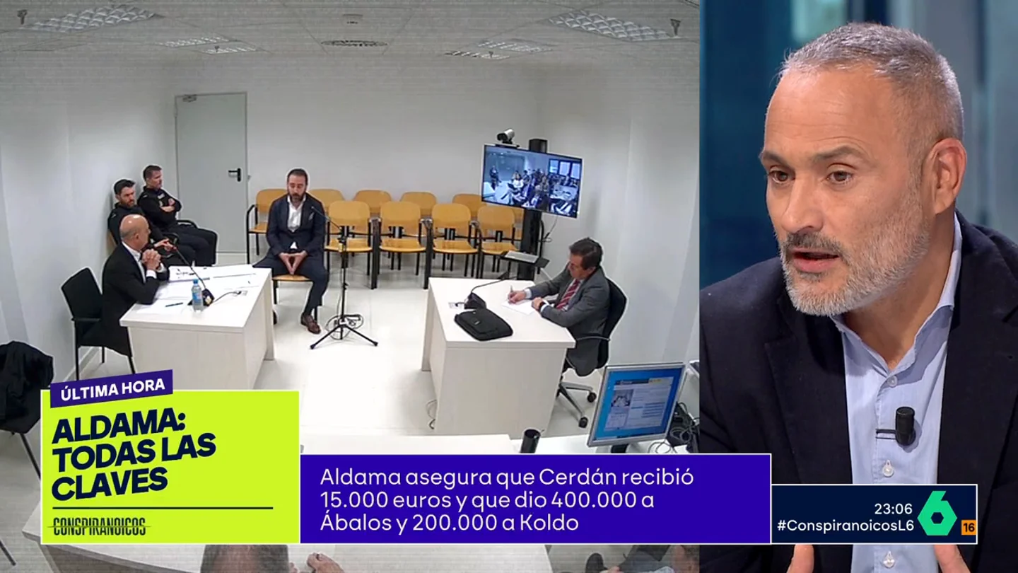 Santiago Martínez-Vares, sobre la declaración de Aldama: "Cuando estás muerto, ya no te pueden volver a matar" Santiago Martínez-Vares, sobre la declaración de Aldama: "Cuando estás muerto, ya no te pueden volver a matar"