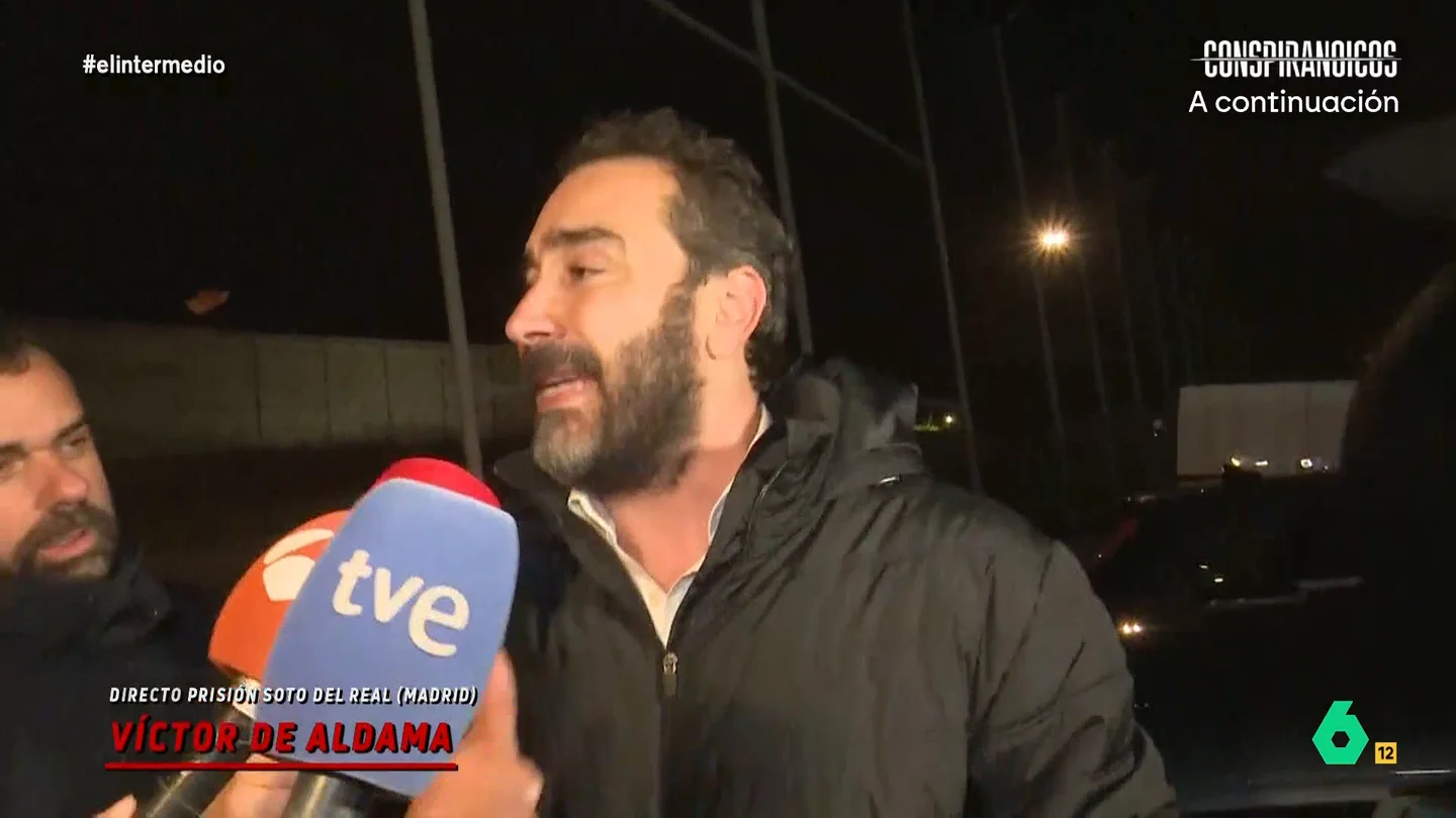Aldama desafía a Sánchez tras su salida de prisión: "Si tantas pruebas quiere, que no se preocupe, las tendrá" Aldama desafía a Sánchez tras su salida de prisión: "Si tantas pruebas quiere, que no se preocupe, las tendrá"