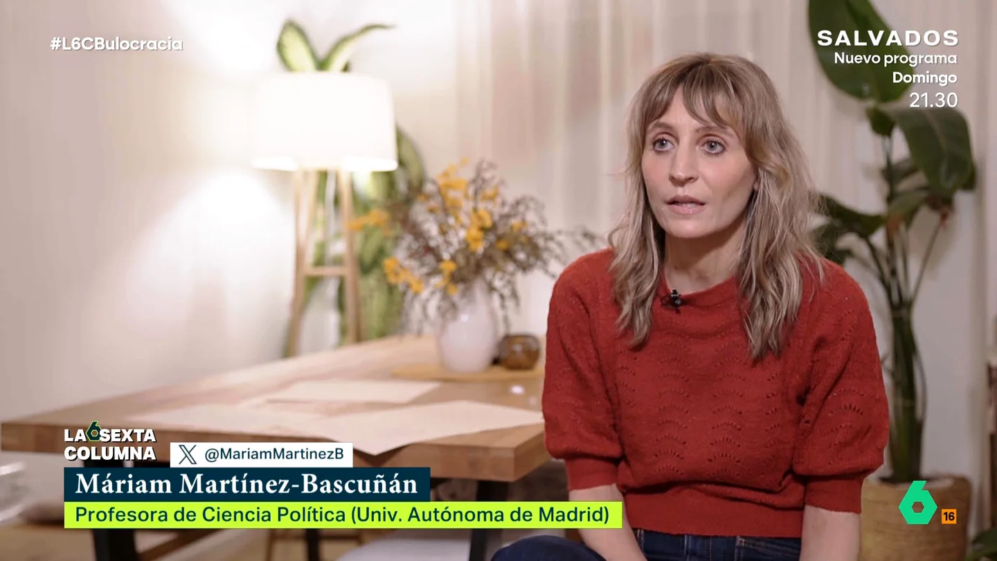 Martínez-Bascuñán, sobre el PP y la DANA: "Utiliza mecanismos de ultraderecha, con bulos y desconfianza en las instituciones" laSexta Columna analiza en este vídeo las diferentes 'apuestas' del PP para desviar el foco de la nefasta gestión de Carlos Mazón durante la DANA en Valencia, desde los bulos sobre Pedro Sánchez a los ataques a Teresa Ribera.