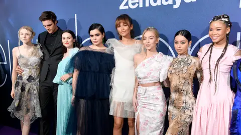El elenco inicial de 'Euphoria'. El elenco inicial de 'Euphoria'.