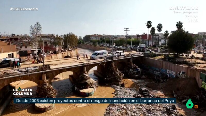 El proyecto de encauzamiento y drenaje del barranco del Poyo que ni PP ni PSOE ejecutaron por falta de consenso