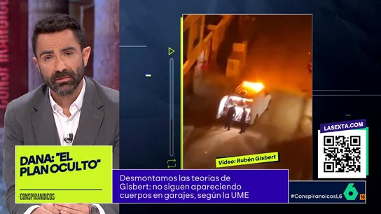 Conspiranoicos desmonta el bulo de Gisbert al que da voz una vecina de Catarroja: "Se trata de una muerte natural" Sara Rincón ha entrevistado a Sara, vecina del municipio valenciano. Esta defendía que el mensaje del influencer, que afirma que se estaban ocultando el número de fallecidos a causa de la DANA, es cierto.