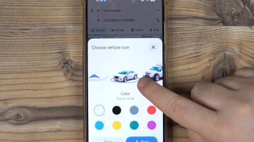 Google Maps introducirá la opción de cambiar el modelo y color del vehículo en su navegación