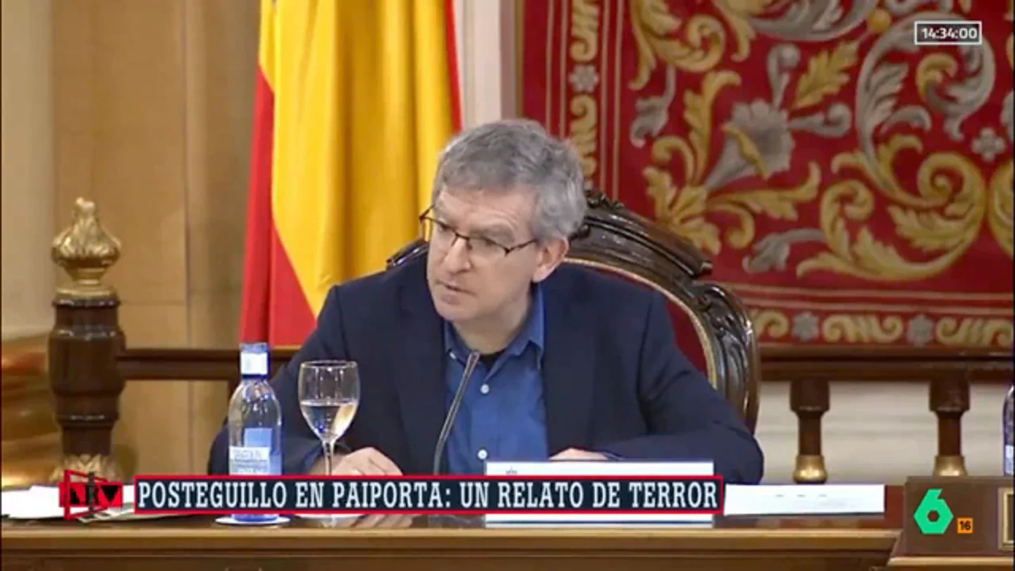 Santiago Posteguillo, en el Senado Santiago Posteguillo, en el Senado