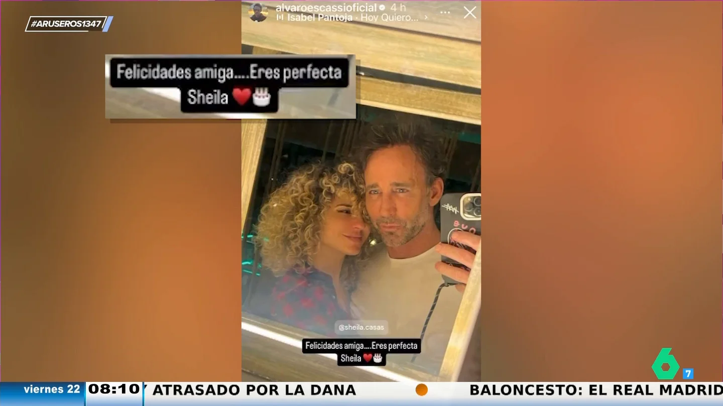 Escassi publica una foto con Sheila Casas con la canción 'Hoy quiero confesar': "Eres perfecta" Escassi publica una foto con Sheila Casas con la canción 'Hoy quiero confesar': "Eres perfecta"