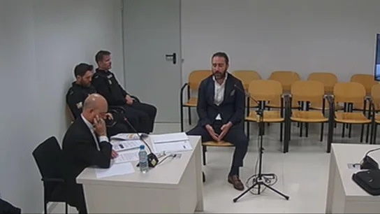 Víctor de Aldama ante el juez Víctor de Aldama ante el juez