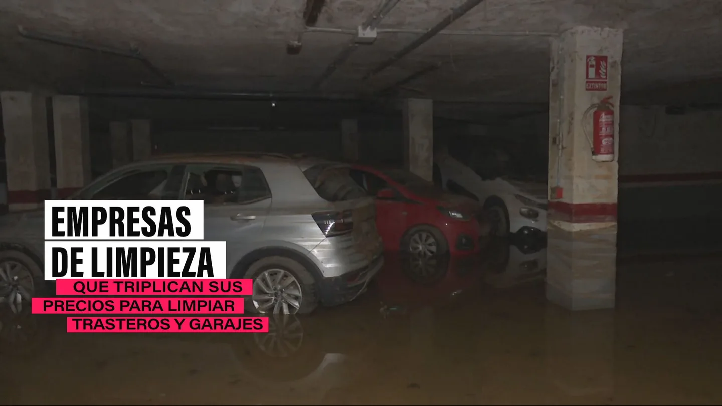 Algunas empresas de limpieza han triplicado su precio tras el desastre de la dana Algunas empresas de limpieza han triplicado su precio tras el desastre de la dana