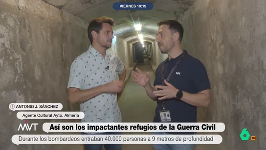 El búnker más grande de Europa se encuentra en Almería El búnker más grande de Europa se encuentra en Almería