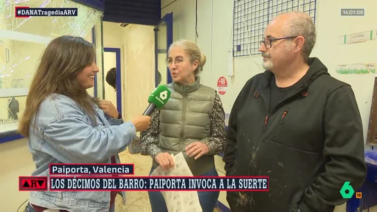 La única administración de loterías de Paiporta se prepara para abrir tras la DANA: "Venderé el primer premio" La única administración de loterías de Paiporta se prepara para abrir tras la DANA: "Venderé el primer premio"