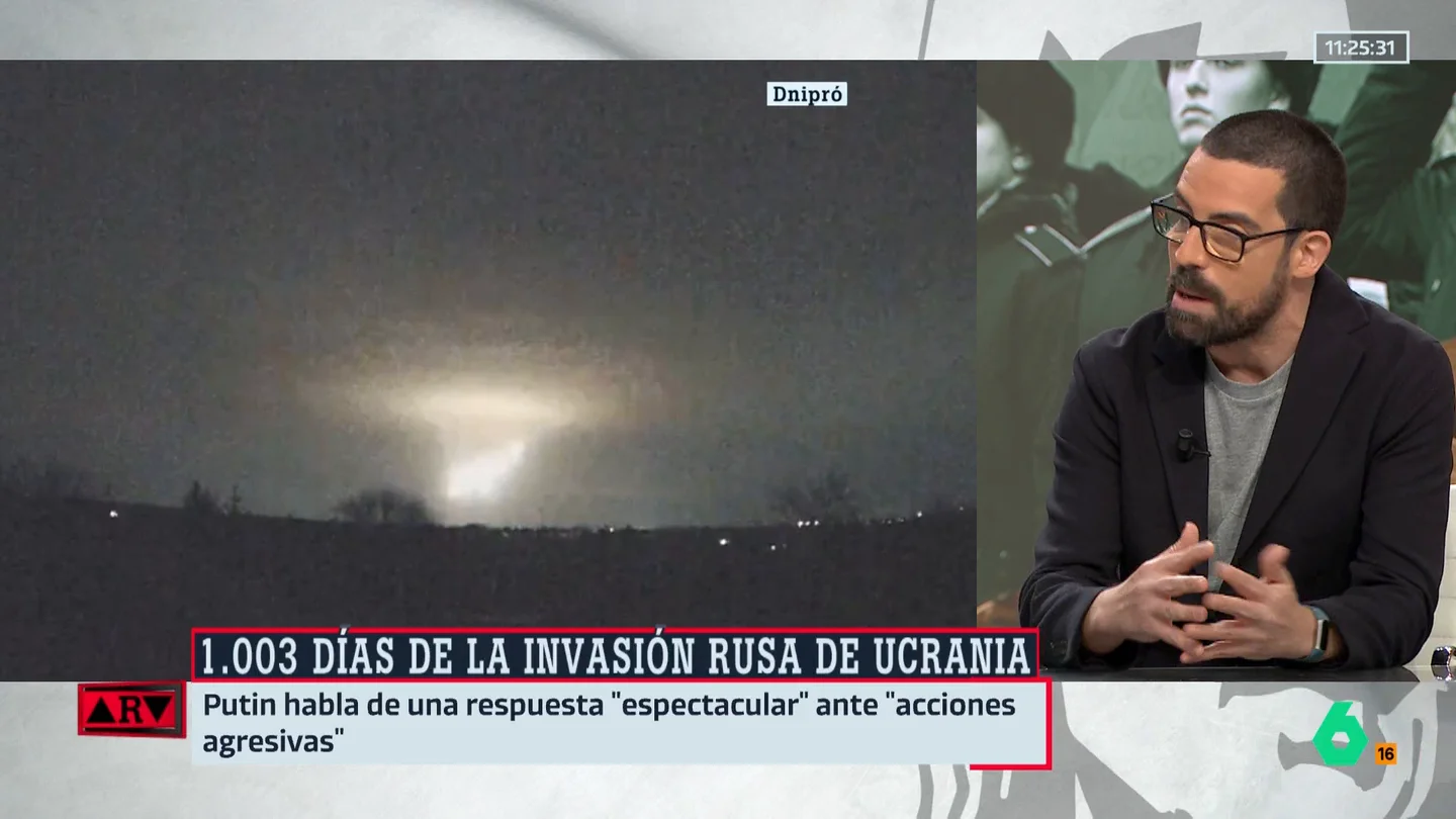 ARV-Marquina, sobre Putin: "Ahora sabemos que tiene la manera de hacer llegar su capacidad nuclear donde quiera" ARV-Marquina, sobre Putin: "Ahora sabemos que tiene la manera de hacer llegar su capacidad nuclear donde quiera"