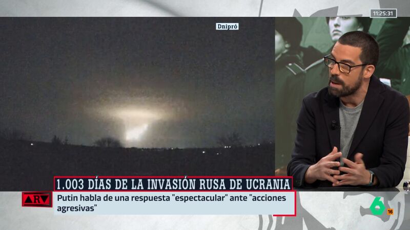 ARV-Marquina, sobre Putin: "Ahora sabemos que tiene la manera de hacer llegar su capacidad nuclear donde quiera"