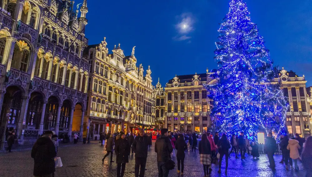 Mercadillo de Navidad de Bruselas (Bélgica) Mercadillo de Navidad de Bruselas (Bélgica)