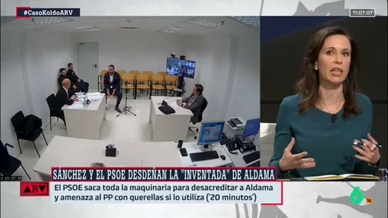 Ángeles Caballero califica de "duelo de egos" el choque entre Aldama y Sánchez: "Es como si hubiese empezado en una barra de bar" Ángeles Caballero califica de "duelo de egos" el choque entre Aldama y Sánchez: "Es como si hubiese empezado en una barra de bar"