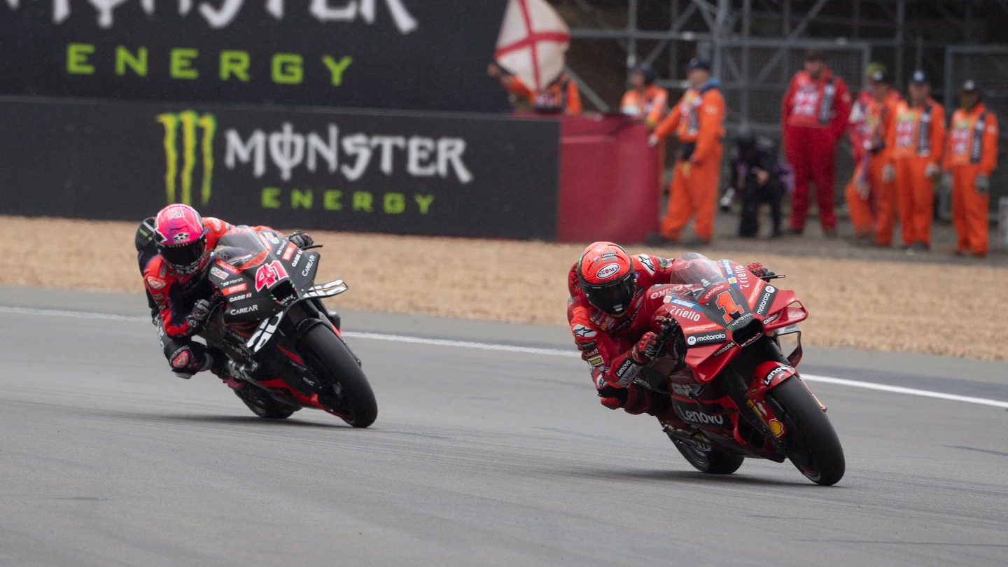 Aleix Espargró y 'Pecco' Bagnaia Aleix Espargró y 'Pecco' Bagnaia