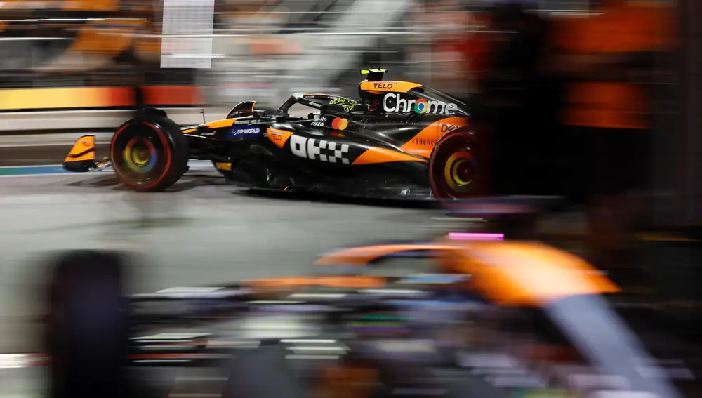 Lando Norris tendrá aún más complicado retrasar el alirón de Verstappen Lando Norris tendrá aún más complicado retrasar el alirón de Verstappen