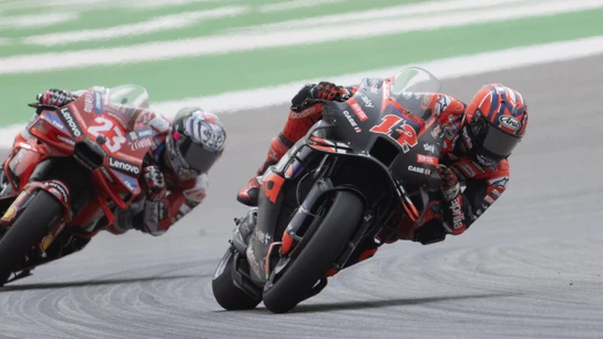 Enea Bastianini y Maverick Viñales Enea Bastianini y Maverick Viñales