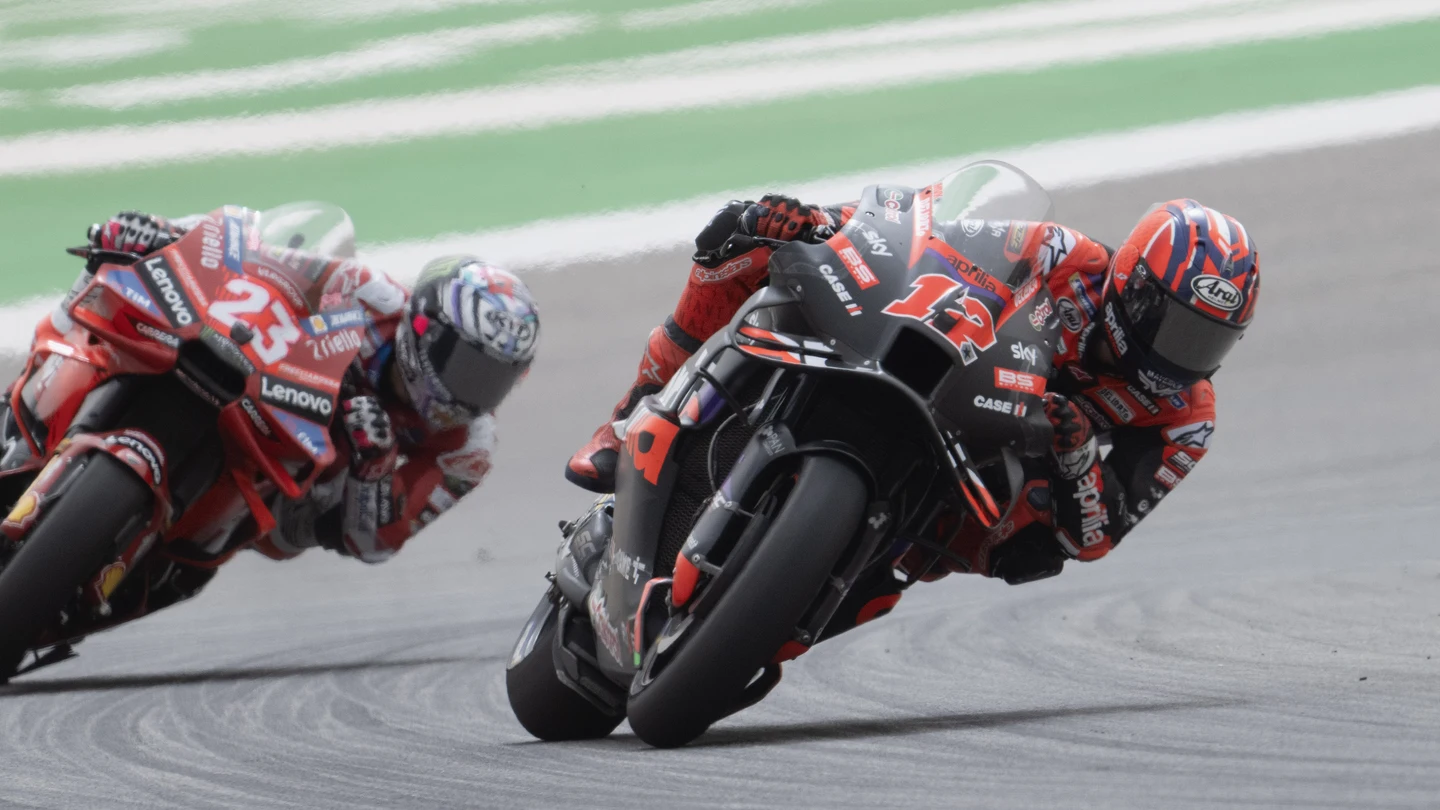 Enea Bastianini y Maverick Viñales Enea Bastianini y Maverick Viñales