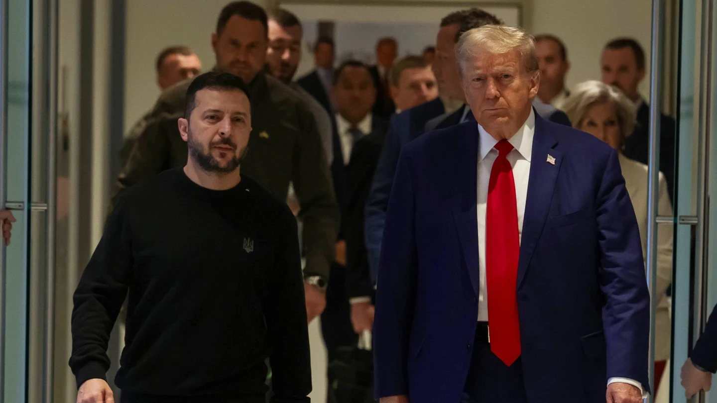 Zelenski, con Trump Zelenski, con Trump