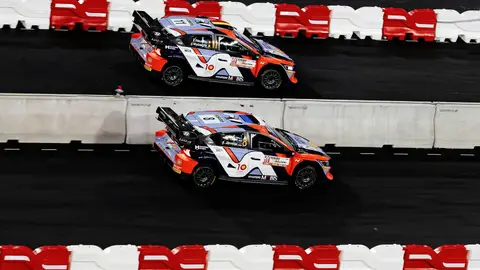 Hyundai cada vez más cerca de cerrar su triplete en el WRC Hyundai cada vez más cerca de cerrar su triplete en el WRC