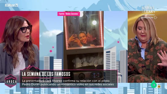 Nuria Roca habla del nuevo romance de Lara Álvarez con el piloto Perico Durán: "Esto quiere decir que van en serio" Nuria Roca habla del nuevo romance de Lara Álvarez con el piloto Perico Durán: "Esto quiere decir que van en serio"