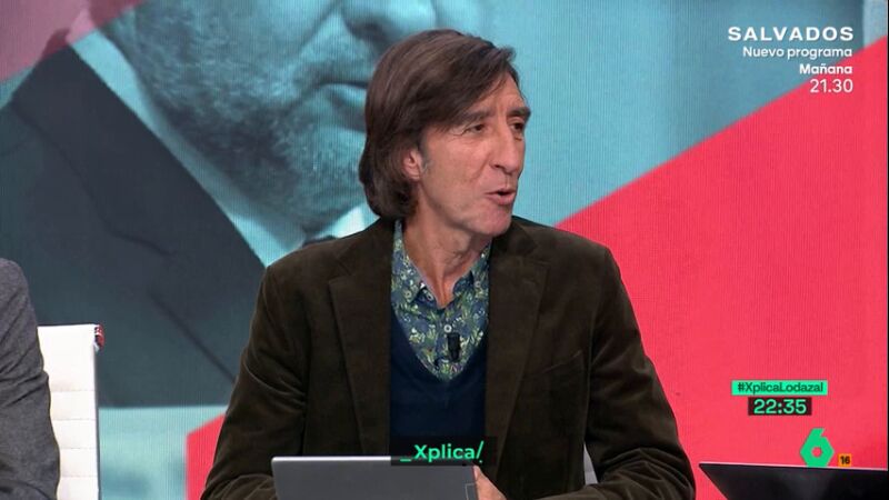 Benjamín Prado, en laSexta Xplica