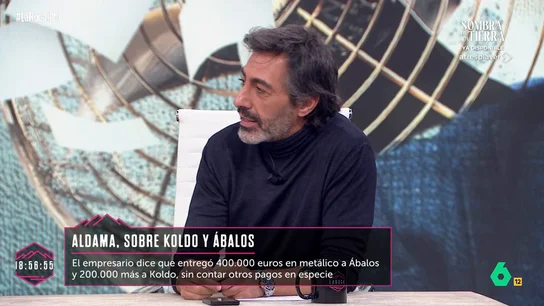Juan del Val critica la respuesta del Gobierno tras las declaraciones de Aldama: "Un poquito más de explicaciones sí serían necesarias"  Juan del Val critica la respuesta del Gobierno tras las declaraciones de Aldama: "Un poquito más de explicaciones sí serían necesarias"