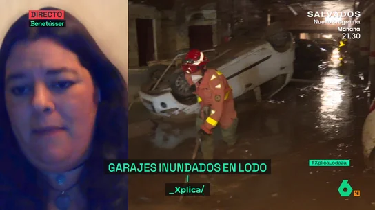 XPLICA Una vecina de Benetusser afectada por la DANA: "Hemos pagado una derrama entre los vecinos para limpiar el garaje" XPLICA Una vecina de Benetusser afectada por la DANA: "Hemos pagado una derrama entre los vecinos para limpiar el garaje"