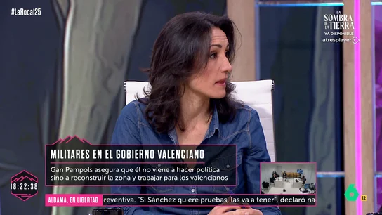 Ana Martín, sobre Gan Pampols: "Le guste o no, se ha metido en la dinámica política" Ana Martín, sobre Gan Pampols: "Le guste o no, se ha metido en la dinámica política"