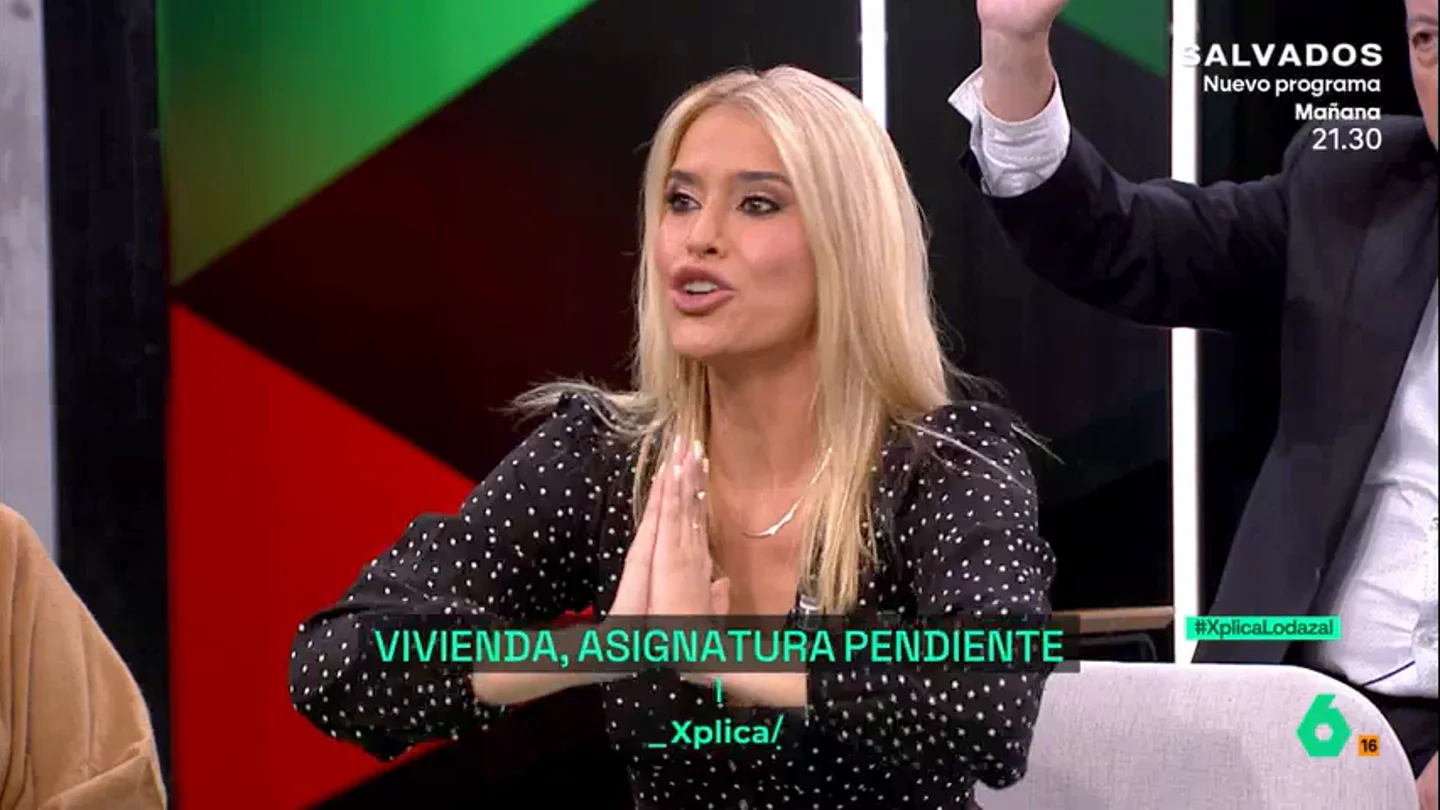 Afra Blanco, en laSexta Xplica Afra Blanco, en laSexta Xplica