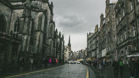 Royal Mile. Edimburgo