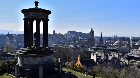 Calton Hill. Edimburgo