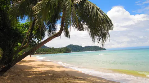 Playa en la provincia tailandesa de Trat Playa en la provincia tailandesa de Trat