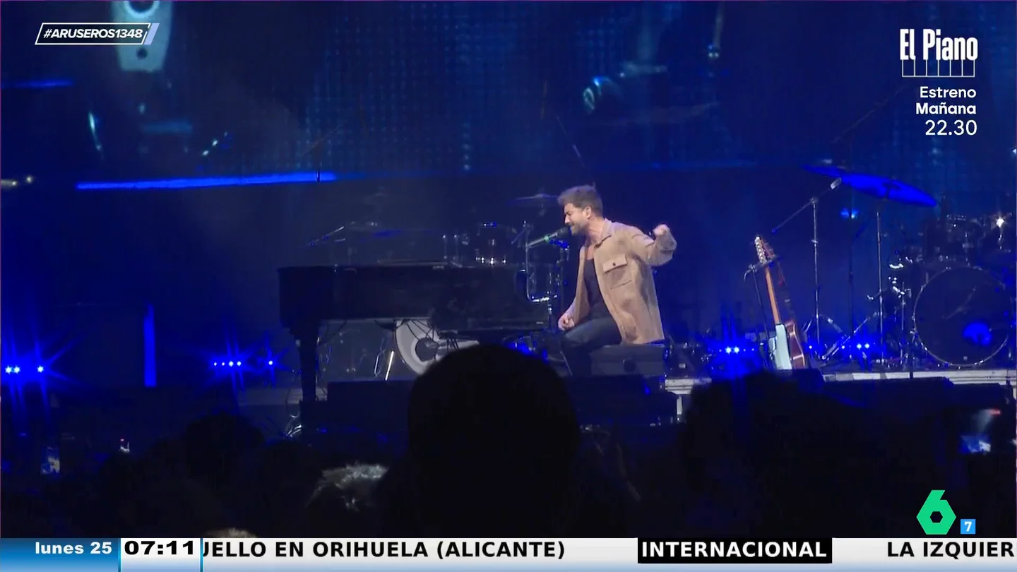 De Pablo Alborán a Raphael: los mejores momentos del concierto solidario en el Wizink Center tras la DANA De Pablo Alborán a Raphael: los mejores momentos del concierto solidario en el Wizink Center tras la DANA
