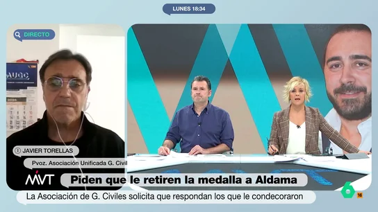 MVT Javier Torellas AUGC sobre la condecoración a Aldama MVT Javier Torellas AUGC sobre la condecoración a Aldama