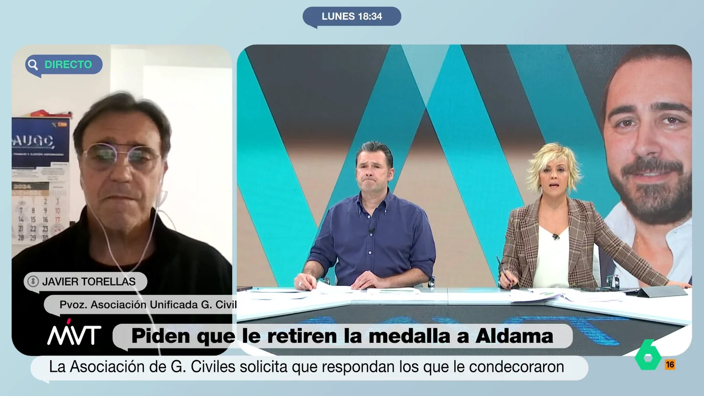 MVT Javier Torellas AUGC sobre la condecoración a Aldama MVT Javier Torellas AUGC sobre la condecoración a Aldama