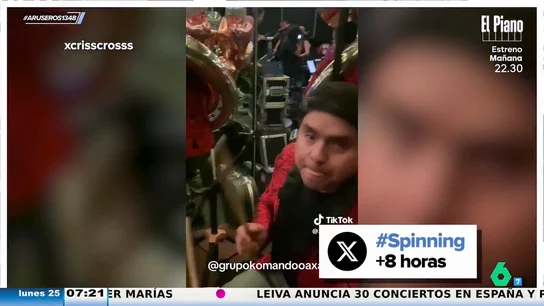 Una banda de mariachis sorprende al tocar en directo en una clase de 'spinning' Una banda de mariachis sorprende al tocar en directo en una clase de 'spinning'