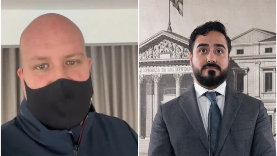 Álvaro Romillo, conocido como 'CryptoSpain', y Alvise Pérez Álvaro Romillo, conocido como 'CryptoSpain', y Alvise Pérez