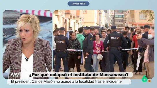 MVT CRISTINA PARDO Te abuchean porque la gente está cabreada, tener ese miedo a que la gente te manifeiste rechazo no pasa nada MVT CRISTINA PARDO Te abuchean porque la gente está cabreada, tener ese miedo a que la gente te manifeiste rechazo no pasa nada