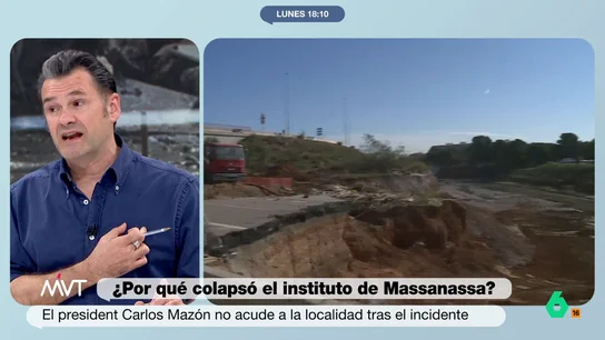 Iñaki López: "Si la reconstrucción va bien, Mazón se colgará la medalla, si va mal, culpará al teniente general" "Mazón ha encargado la reconstrucción a un teniente general, y estamos por ver si no se esconde detrás del uniforme", comenta Iñaki López en este vídeo tras la 'espantada' del president de la Generalitat Valencia en Massanassa.